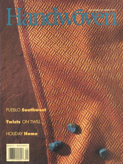 Cover of Handwoven September/October 1995