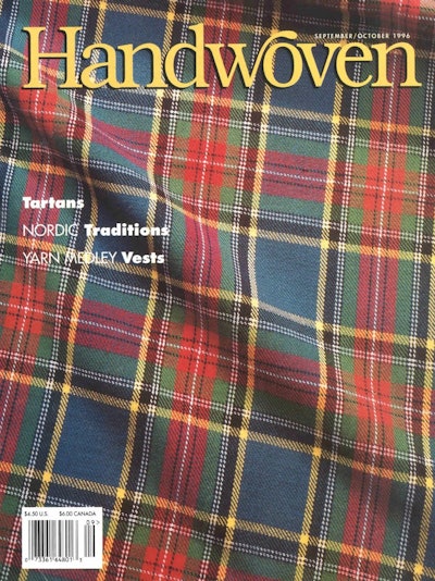 Cover of Handwoven September/October 1996