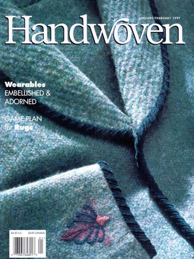 Cover of Handwoven January/February 1997