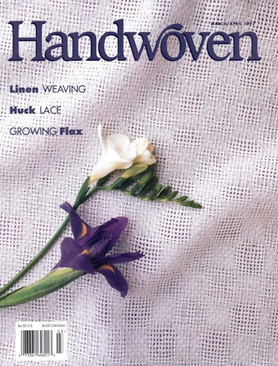 Cover of Handwoven March/April 1997