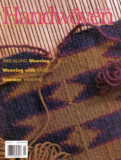 Cover of Handwoven May/June 1997