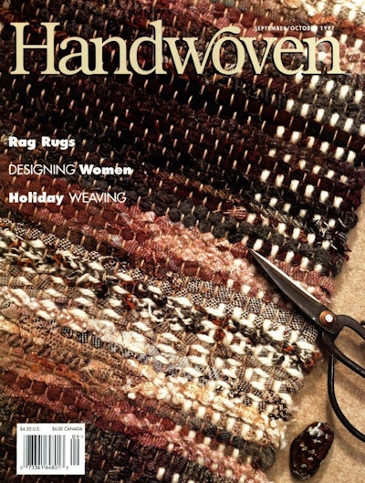 Cover of Handwoven September/October 1997