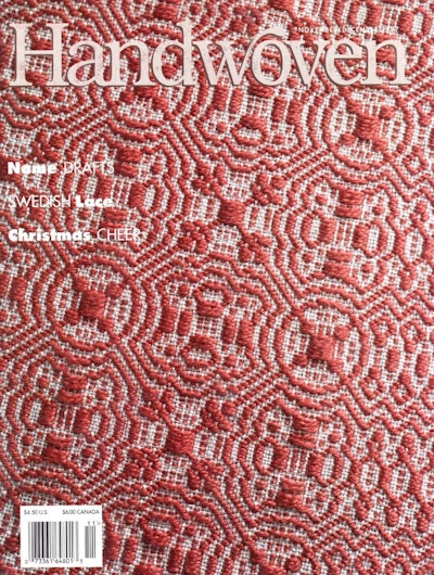 Cover of Handwoven November/December 1997