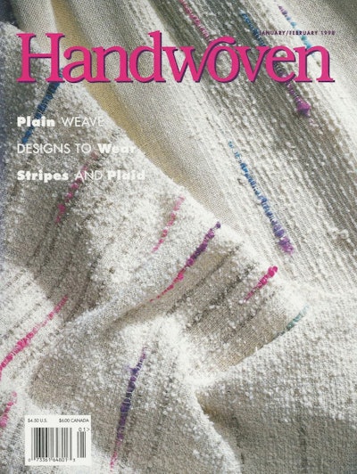 Cover of Handwoven January/February 1998