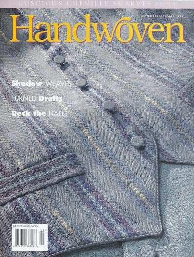 Cover of Handwoven September/October 1998
