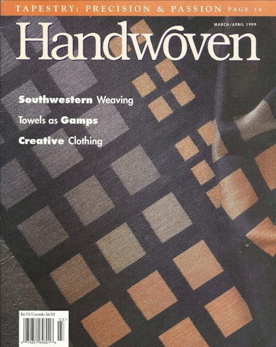 Cover of Handwoven March/April 1999