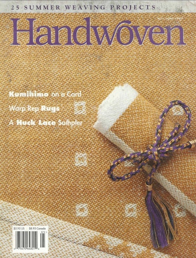 Cover of Handwoven May/June 1999