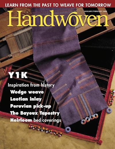 Cover of Handwoven January/February 2000