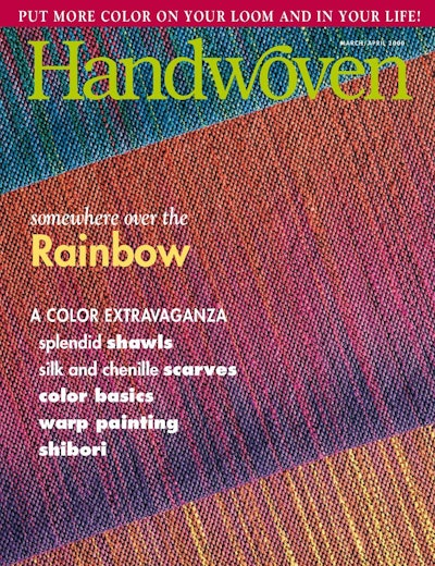 Cover of Handwoven March/April 2000