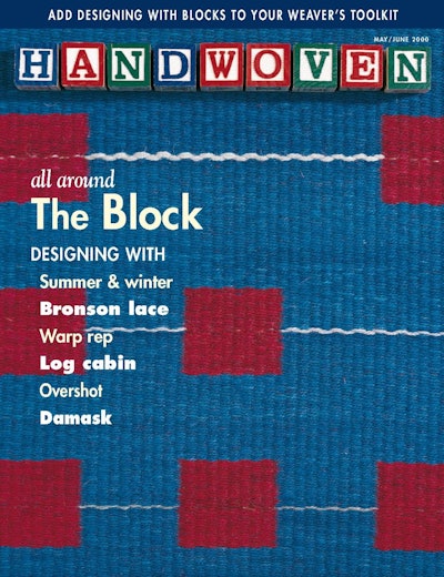 Cover of Handwoven May/June 2000
