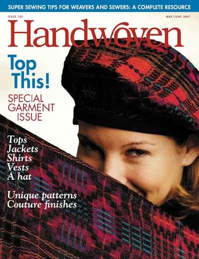 Cover of Handwoven May/June 2001