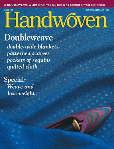 Cover of Handwoven January/February 2002