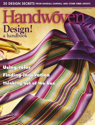 Cover of Handwoven September/October 2002