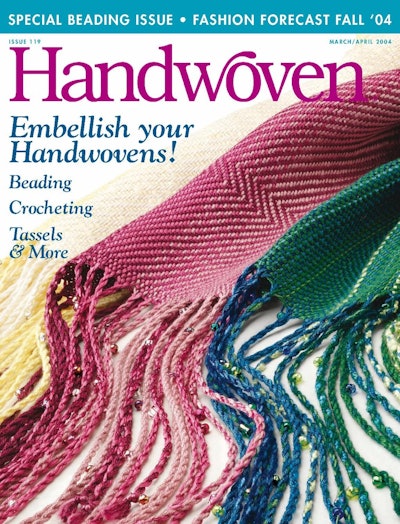 Cover of Handwoven March/April 2004