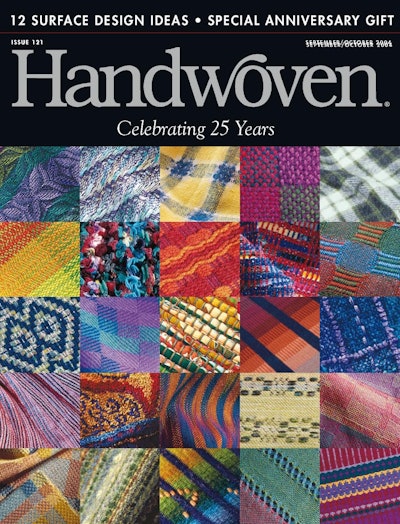 Cover of Handwoven September/October 2004