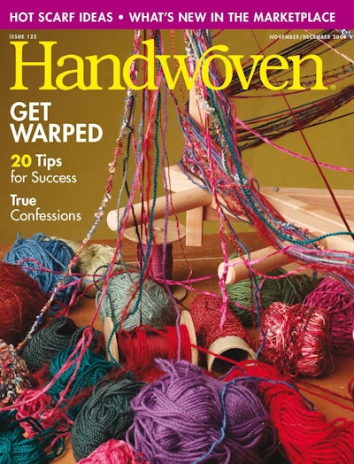 Cover of Handwoven November/December 2004