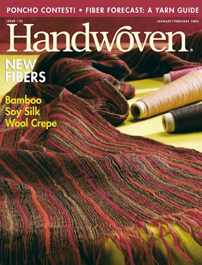 Cover of Handwoven January/February 2005