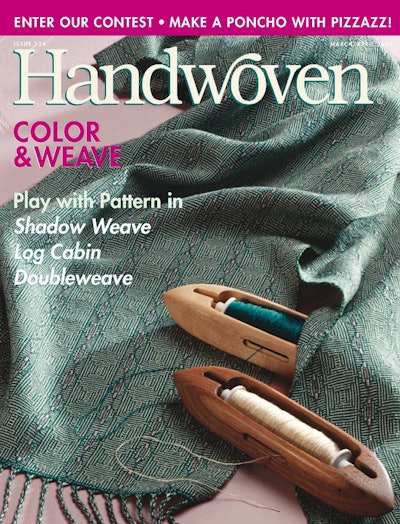 Cover of Handwoven March/April 2005