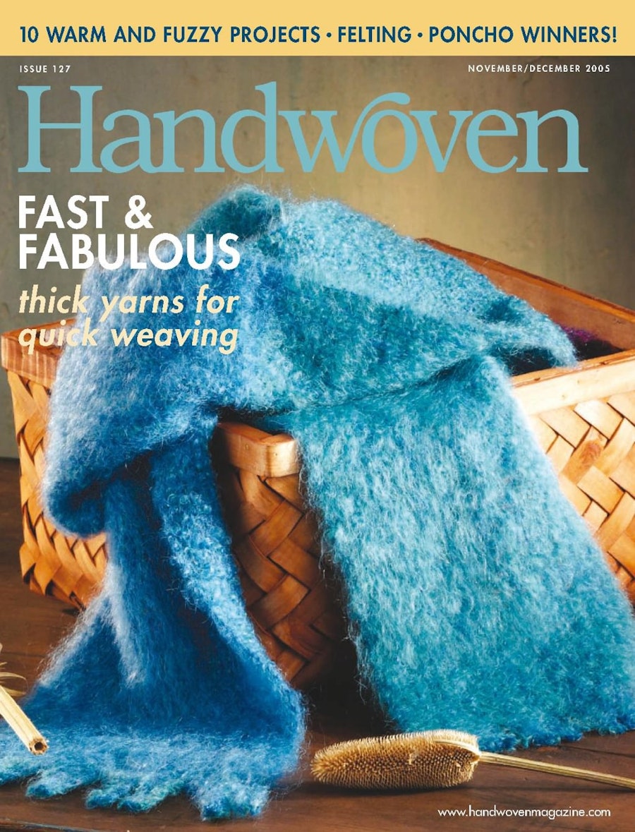 Handwoven November/December 2005 Handwoven Library