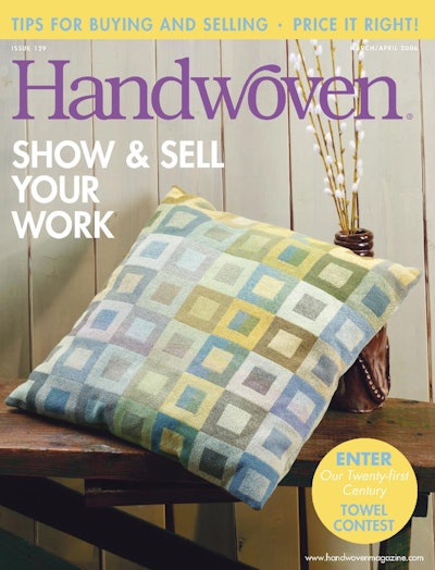 Cover of Handwoven March/April 2006