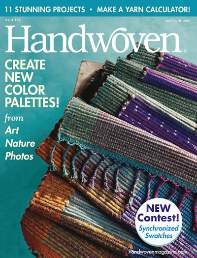Cover of Handwoven May/June 2007
