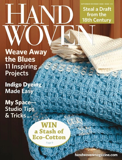 Cover of Handwoven September/October 2008