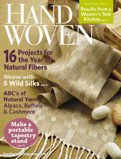 Cover of Handwoven May/June 2009