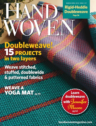 Cover of Handwoven March/April 2010