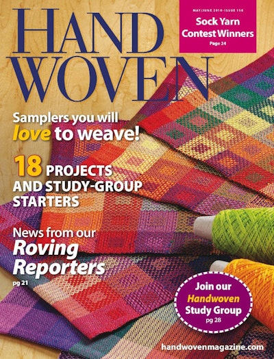 Cover of Handwoven May/June 2010