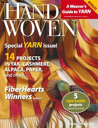 Cover of Handwoven Sept/Oct 2010