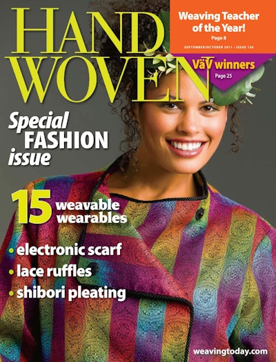 Cover of Handwoven Sep/Oct 2011