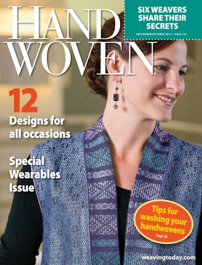 Cover of Handwoven Sep/Oct 2012