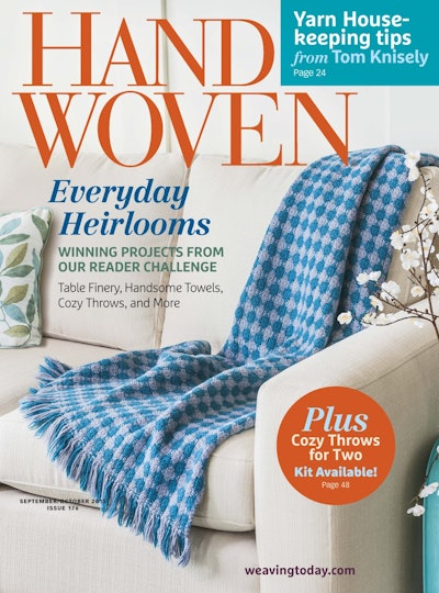 Cover of Handwoven September - October 2015