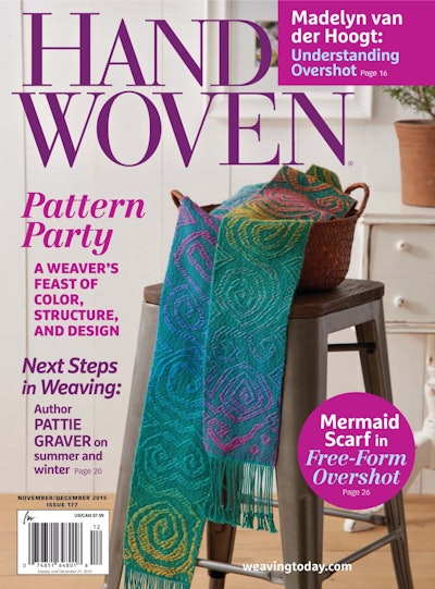 Cover of Handwoven November - December 2015