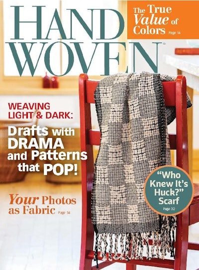 Cover of Handwoven May - June 2016
