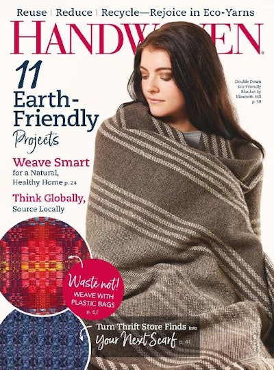 Cover of Handwoven January - February 2018