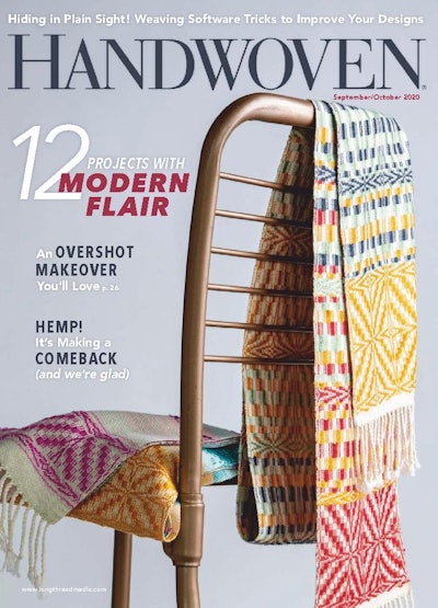 Cover of Handwoven September/October 2020