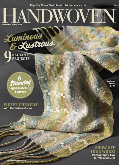Cover of Handwoven Sep/Oct 2023