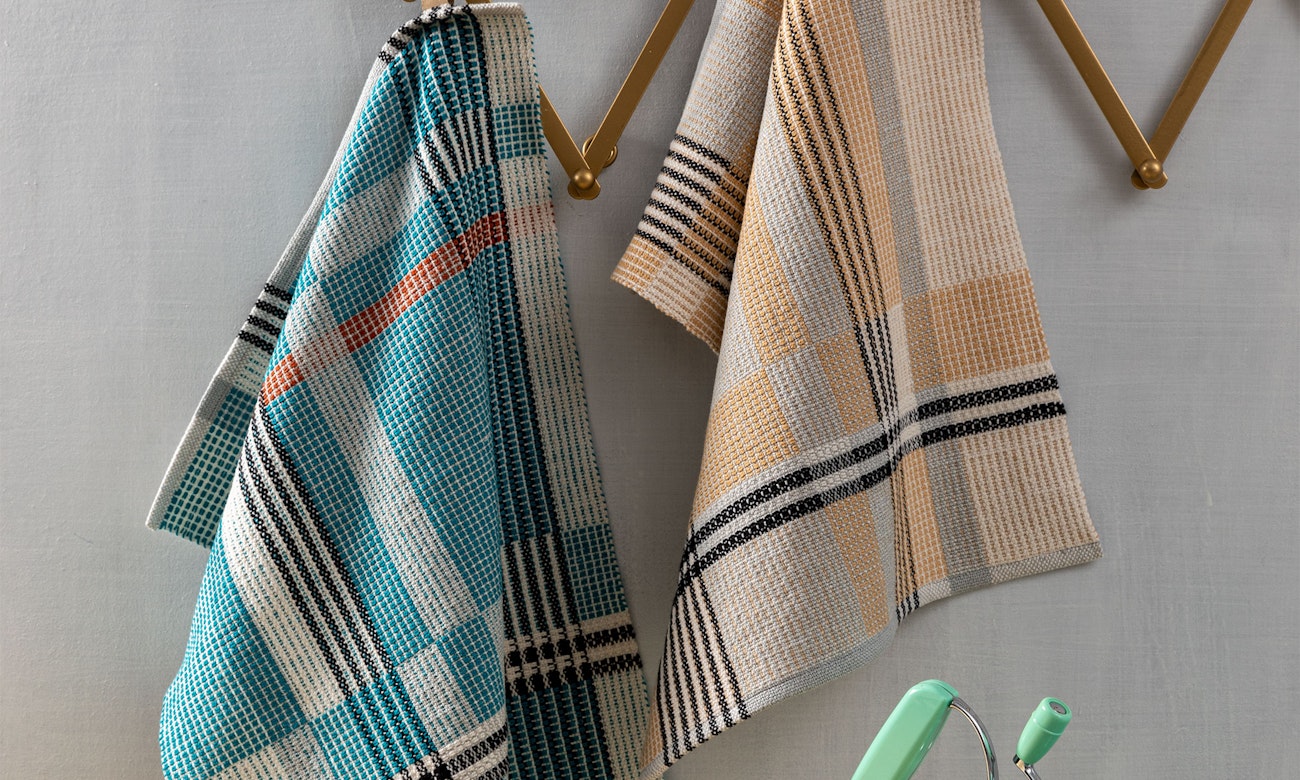 Bauhaus Weaver Hand Towels by Christine Novotny. Photo by Matt Graves