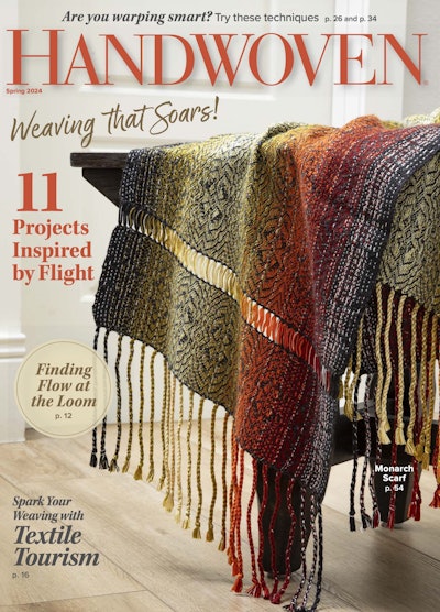 Cover of Handwoven Spring 2024