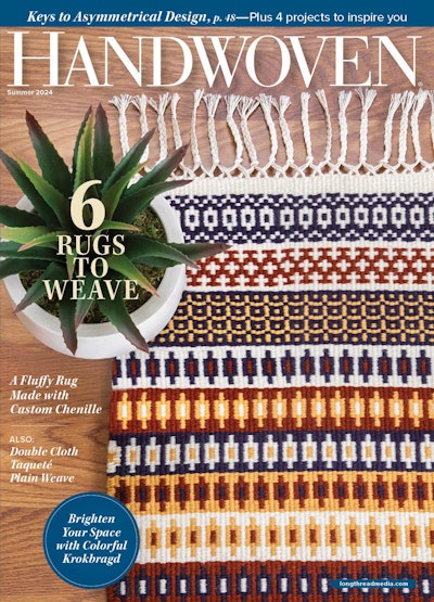 Cover of Handwoven Summer 2024