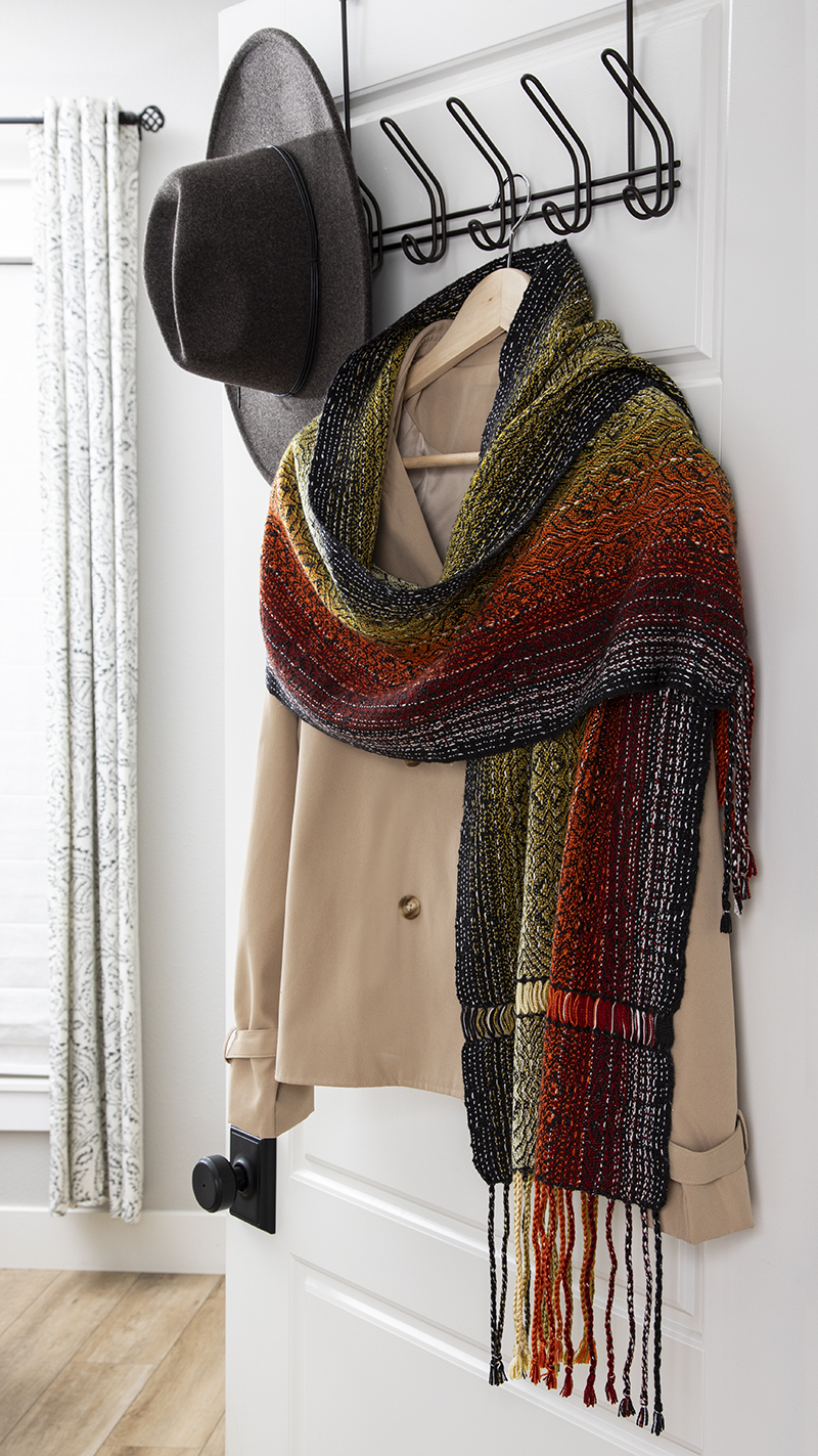 Monarch Scarf | Pattern PDF Image