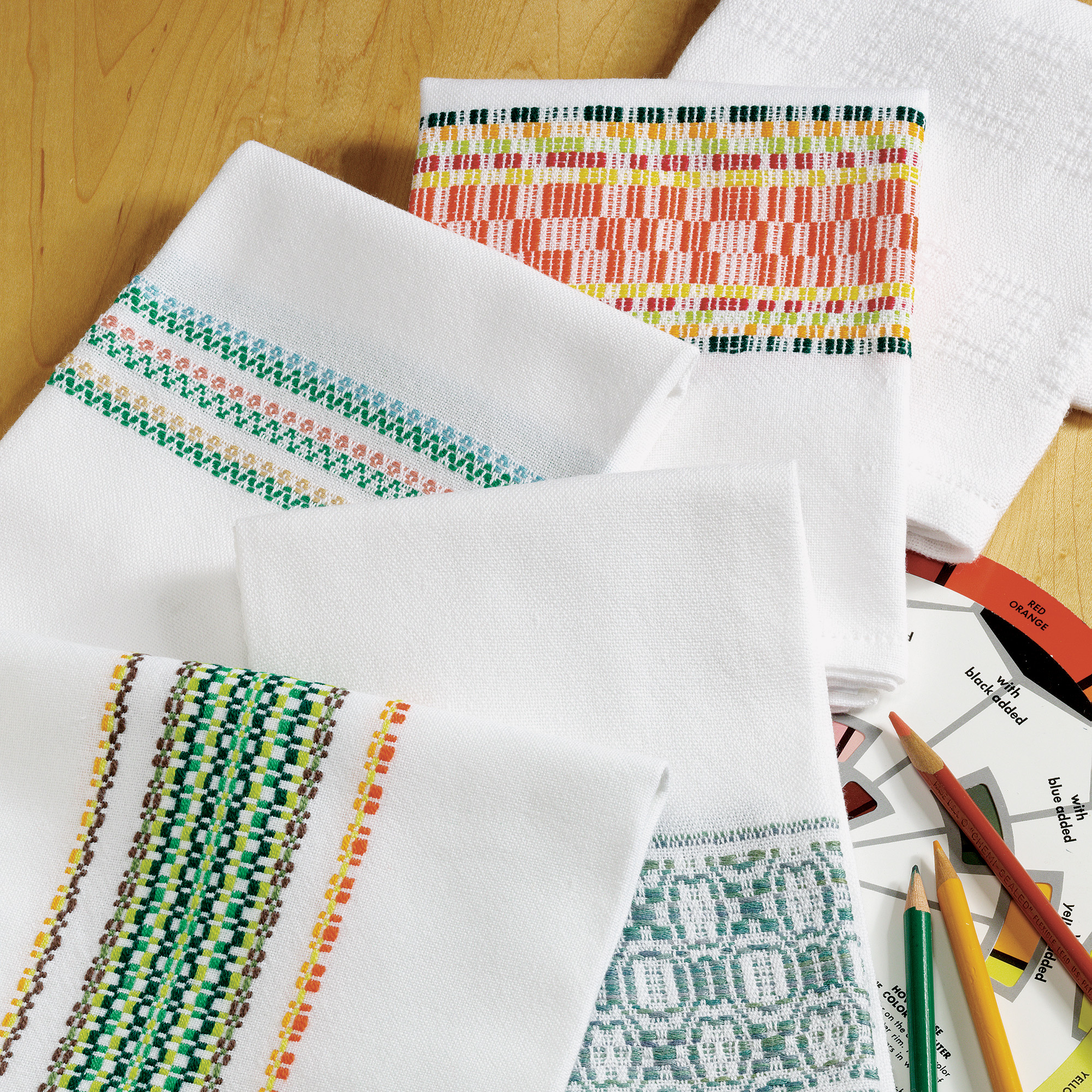 Explore the Power of 4-Shaft Weaving with Free Towel and Napkin