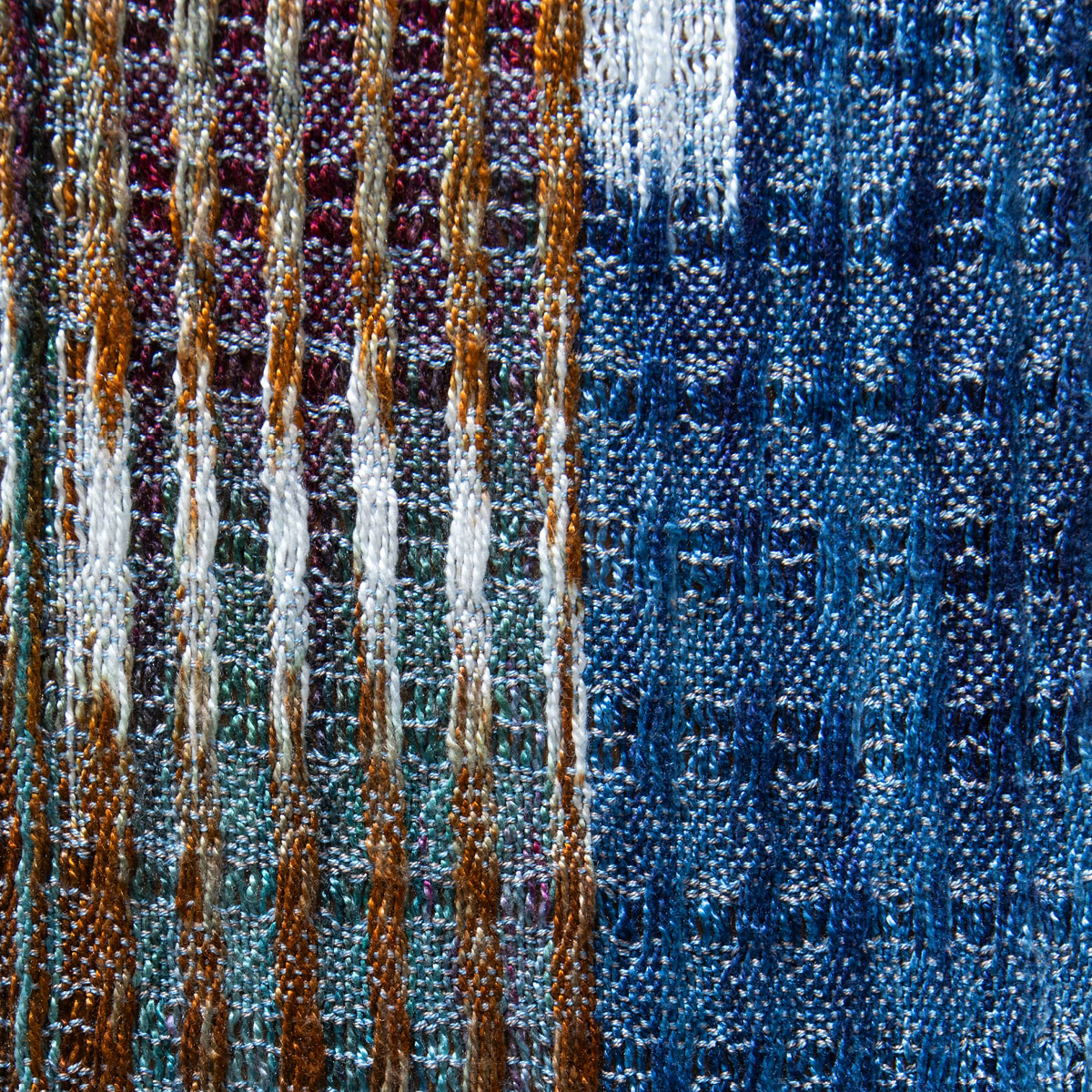 Ikat and Ice Scarf | WIF Image