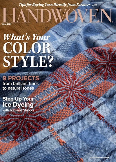 Cover of Handwoven Winter 2024