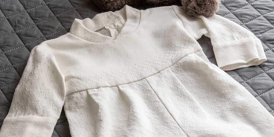 Weave and Sew a Special Outfit for Your Special Baby Image