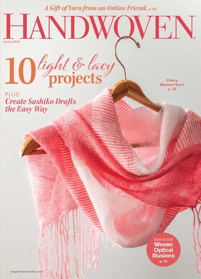 Cover of Handwoven Spring 2025