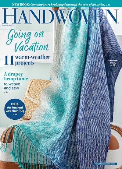 Cover of Handwoven Summer 2025