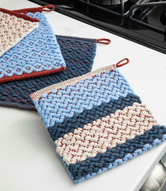 Perfect Potholders | Project PDF + WIF | Handwoven Library
