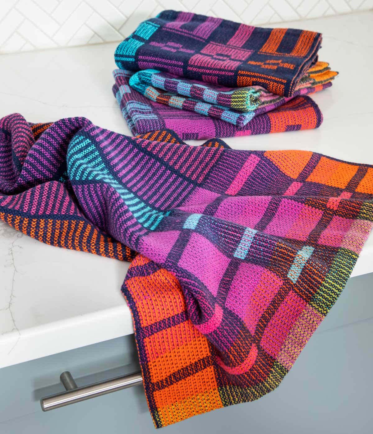 Sunset Fiesta Towels | Project PDF + WIF Image